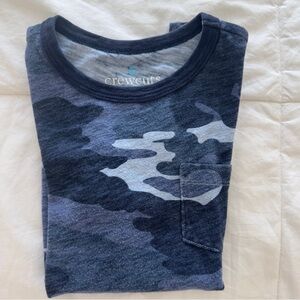 Crewcuts Blue Camo T-Shirt